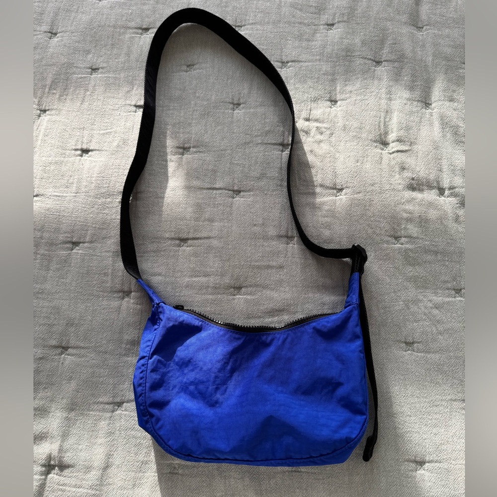 Baggu Small Crescent Crossbody - Lapis